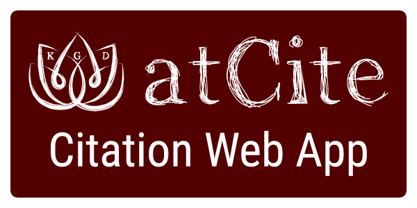 atCite Citation Web App